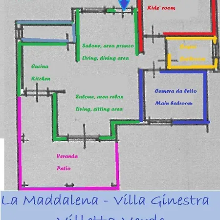 Διαμέρισμα Ginestra Λα Μανταλένα